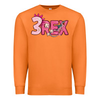 Carrot pink three rex Premium Sweatshirt - MaliasSmallBusiness