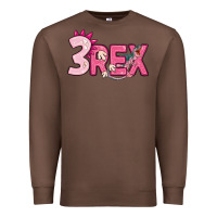 Chestnut pink three rex Premium Sweatshirt - MaliasSmallBusiness