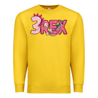 Lemon pink three rex Premium Sweatshirt - MaliasSmallBusiness