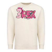 Sandshell pink three rex Premium Sweatshirt - MaliasSmallBusiness