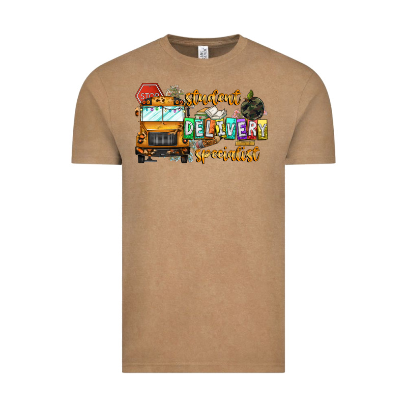 Student Delivery Specialist Vintage Tee by CowhideDigitalArt | Teevron