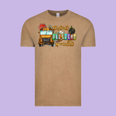 Student Delivery Specialist Vintage Tee Designed By Cowhidedigitalart