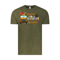 Vintage Olive Student Delivery Specialist Vintage Tee - CowhideDigitalArt