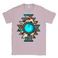 Lilac aztec leopard turquoise gemstone Classic Tee - JahusDesignShop