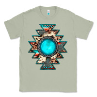Matcha aztec leopard turquoise gemstone Classic Tee - JahusDesignShop
