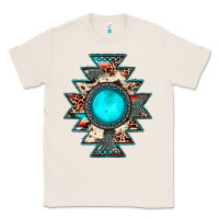 Natural aztec leopard turquoise gemstone Classic Tee - JahusDesignShop