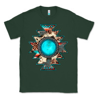Sports Green aztec leopard turquoise gemstone Classic Tee - JahusDesignShop