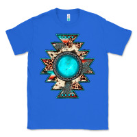 True Royal aztec leopard turquoise gemstone Classic Tee - JahusDesignShop