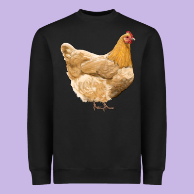 Chicken Heavyweight Sweatshirt Designed By Ranaportraitstore
