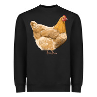 Black chicken Heavyweight Sweatshirt - RanaPortraitStore