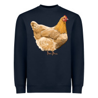 Navy chicken Heavyweight Sweatshirt - RanaPortraitStore