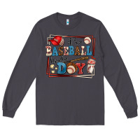 Smoke its a baseball kinda day Long Sleeve Tee - AdoDesignShop