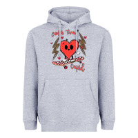 Heather Grey cooler than cupid Heavyweight Hoodie - MaliasSmallBusiness