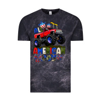 Cloud Black All American Boy 4th july Vintage Tee - CowGirlArtShop
