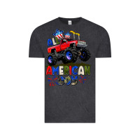 Vintage Black All American Boy 4th july Vintage Tee - CowGirlArtShop
