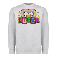 Queer Heavyweight Sweatshirt | Teevron