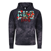 Cloud Black ekg tech Vintage Hoodie - texasbilliewilder