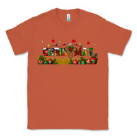 Copper christmas with christmas cross libbey glass Classic Tee - BundleAndBundleShop