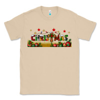 Mushroom christmas with christmas cross libbey glass Classic Tee - BundleAndBundleShop