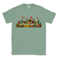 Sage christmas with christmas cross libbey glass Classic Tee - BundleAndBundleShop