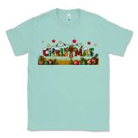 Seafoam christmas with christmas cross libbey glass Classic Tee - BundleAndBundleShop