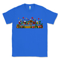 True Royal christmas with christmas cross libbey glass Classic Tee - BundleAndBundleShop
