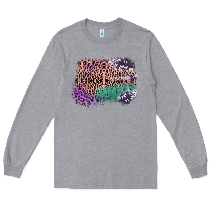 Leopard, Cowhide, Wood Pattern Frame Long Sleeve Tee by Bettercallsaul | Teevron