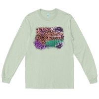Matcha Leopard, Cowhide, Wood Pattern Frame Long Sleeve Tee - Bettercallsaul