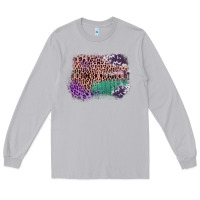 Moon Dust Leopard, Cowhide, Wood Pattern Frame Long Sleeve Tee - Bettercallsaul