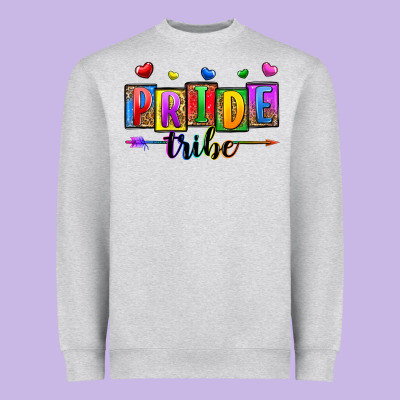 Pride Tribe Heavyweight Sweatshirt Designed By Zillion Design Studio
