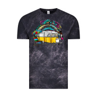 Cloud Black camp more worry less Vintage Tee - SublimationCraftShop
