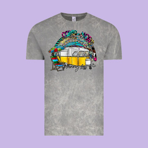 Camp More Worry Less Vintage Tee Designed By Sublimationcraftshop