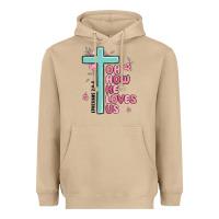 Mushroom oh how he loves us ephesians 2 4 8 Heavyweight Hoodie - MaliasSmallBusiness