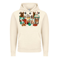 Vintage Artic german shepherds coffee cups Vintage Hoodie - Zillion Design Studio