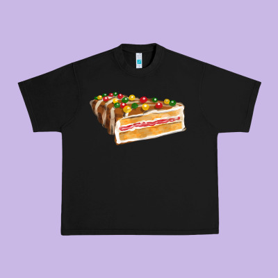 Chocolate Christmas Cake Fa Element Urban Heavy Tee Designed By Fadigitalartstudio