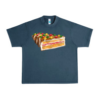 Midnight Navy chocolate christmas cake fa element Urban Heavy Tee - FaDigitalArtStudio