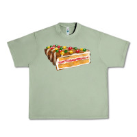 Oil Green chocolate christmas cake fa element Urban Heavy Tee - FaDigitalArtStudio