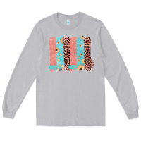 Moon Dust Sunflower Leopard Jute Pattern Brushstrokes Long Sleeve Tee - Bettercallsaul