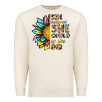 Sandshell she believed she could so she did Premium Sweatshirt - NancyCooperArtShop