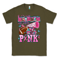 Army Green in october we wear cheer pink football Classic Tee - AdoDesignShop