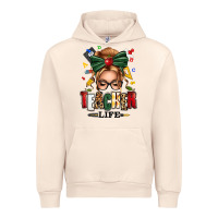 Sandshell teacher life blonde caucassian messy bun Urban Hoodie - texasbilliewilder