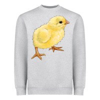 Heather Grey chick Heavyweight Sweatshirt - RanaPortraitStore