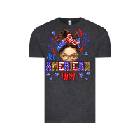 Vintage Black All American girl Vintage Tee - Neo Western