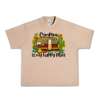Burro camping is my happy place caravan Urban Heavy Tee - BarkalooDesign
