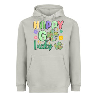 Moon Dust happy go lucky Heavyweight Hoodie - MaliasSmallBusiness