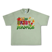 Oil Green sassy senorita Urban Heavy Tee - HRA Design Shop