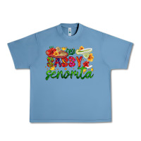 Pebble Blue sassy senorita Urban Heavy Tee - HRA Design Shop