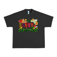Pigment Black sassy senorita Urban Heavy Tee - HRA Design Shop