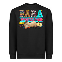 Black paraprofessional Heavyweight Sweatshirt - Zillion Design Studio