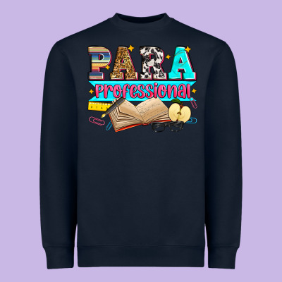 Paraprofessional Heavyweight Sweatshirt Designed By Zillion Design Studio
